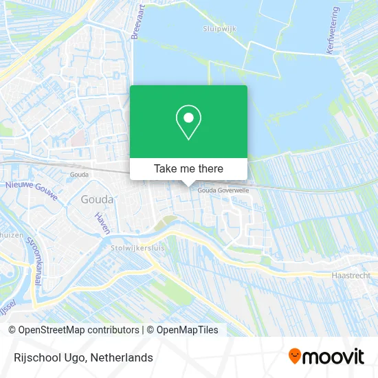 Rijschool Ugo map