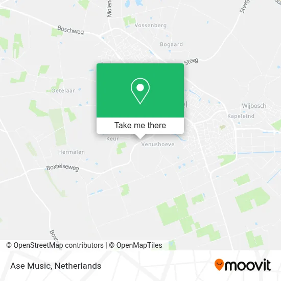 Ase Music map