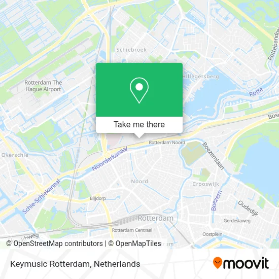Keymusic Rotterdam Karte