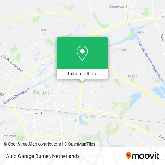 Auto Garage Bumer Karte