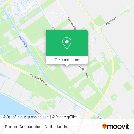 Stroom Acupunctuur map