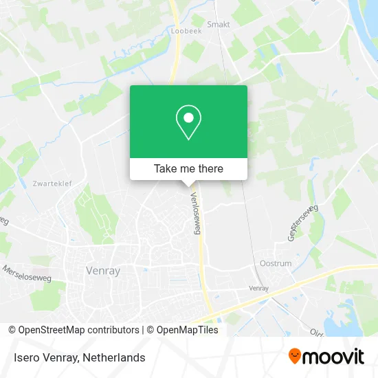Isero Venray map