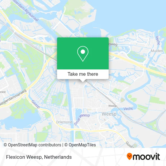 Flexicon Weesp map