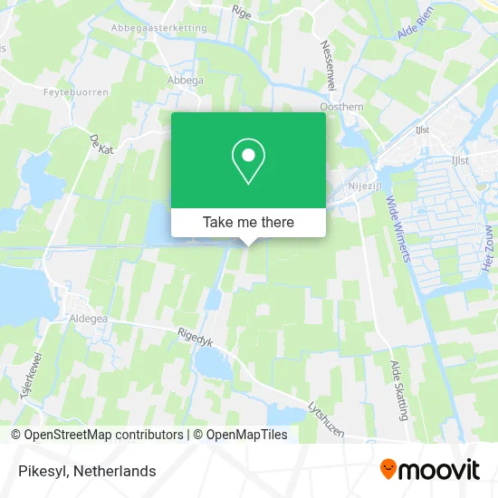 Pikesyl map