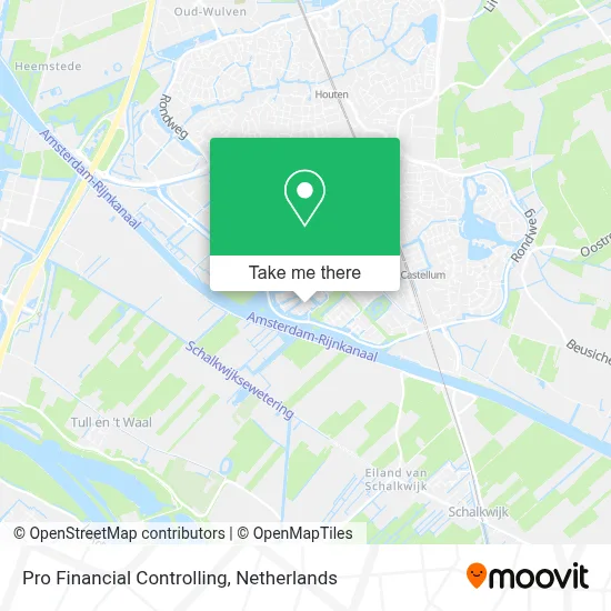 Pro Financial Controlling map