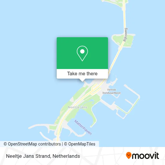 Neeltje Jans Strand map