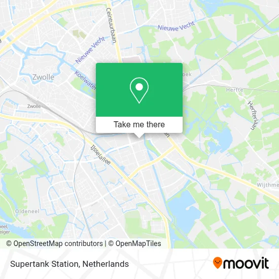 Supertank Station map