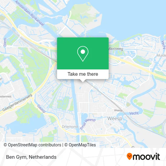Ben Gym map