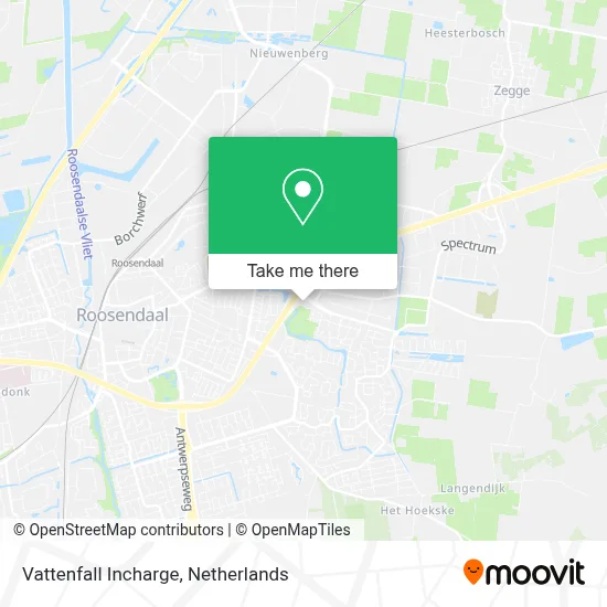 Vattenfall Incharge Karte