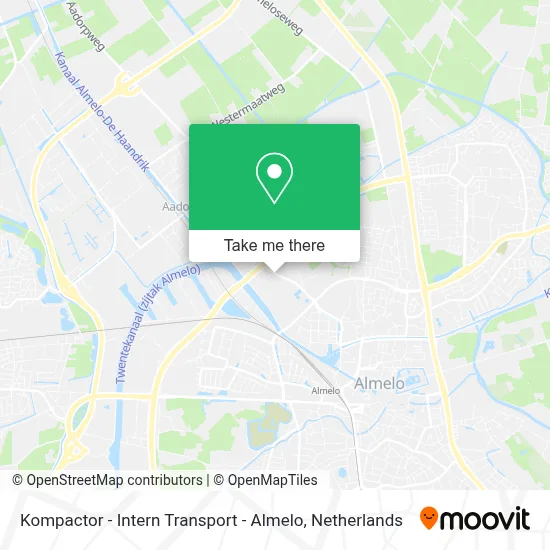 Kompactor - Intern Transport - Almelo map