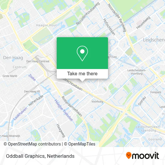 Oddball Graphics map
