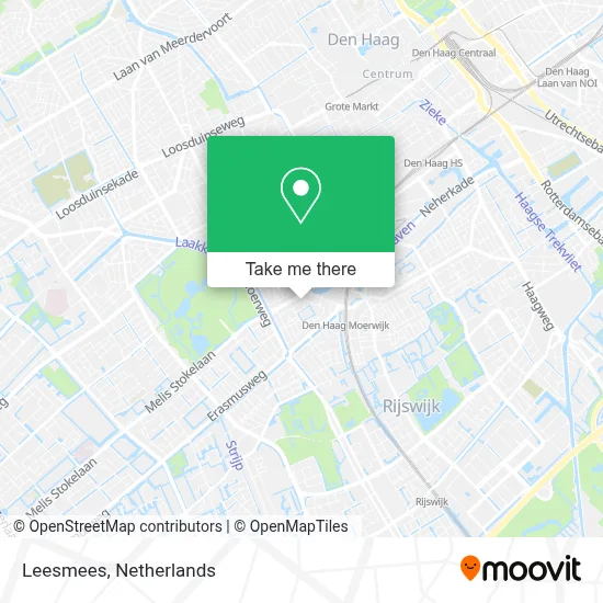 Leesmees map