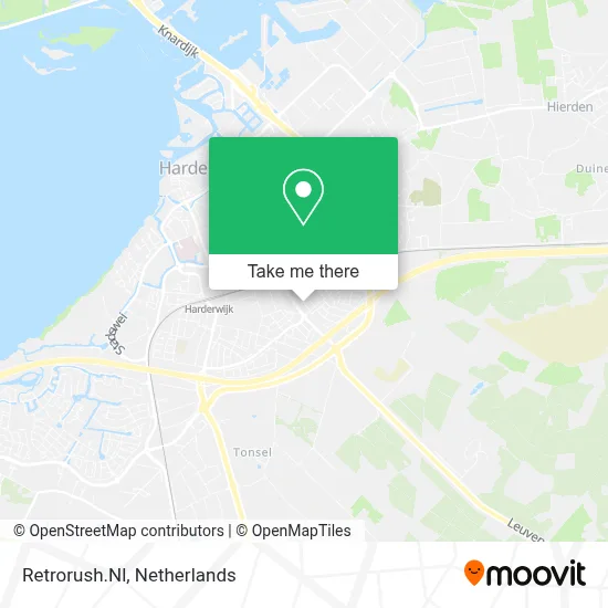 Retrorush.Nl map