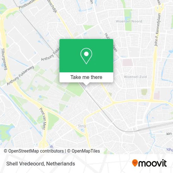 Shell Vredeoord Karte