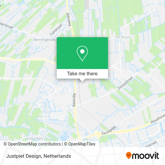 Justpiet Design map