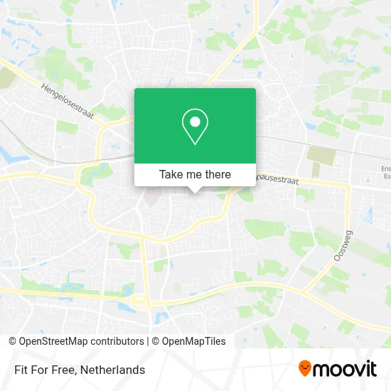 Fit For Free map