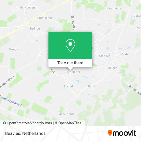Beavies map