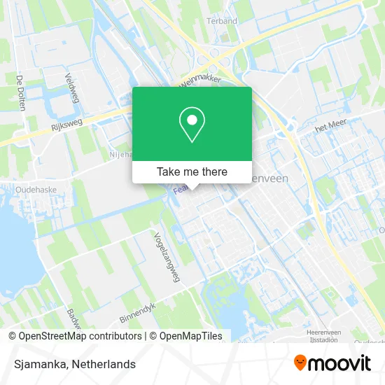 Sjamanka map