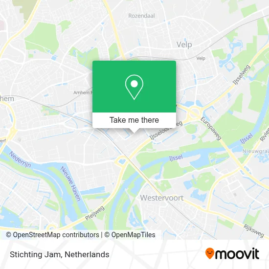 Stichting Jam map