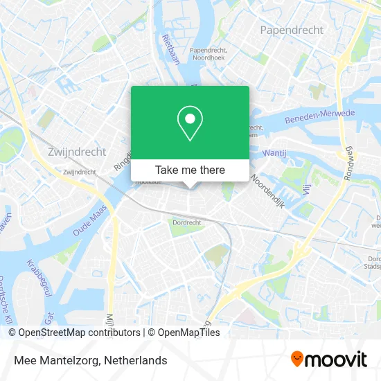 Mee Mantelzorg map