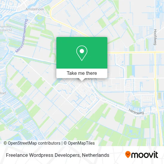 Freelance Wordpress Developers map