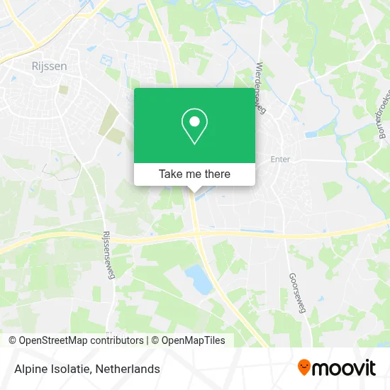 Alpine Isolatie map
