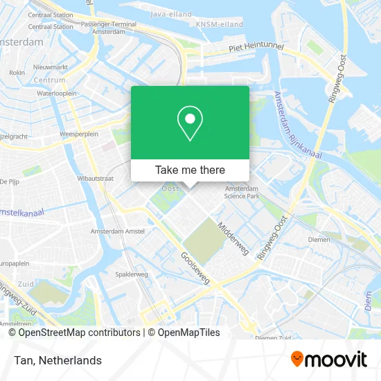 Tan map