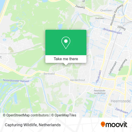 Capturing Wildlife map