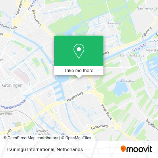 Trainingu International map