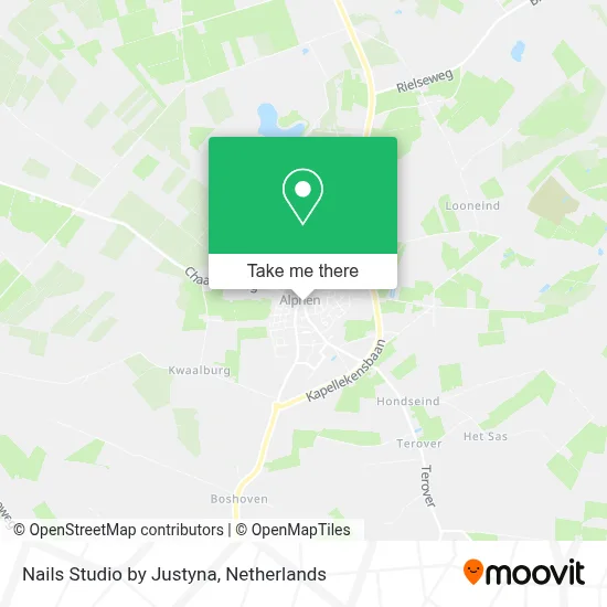 Nails Studio by Justyna map
