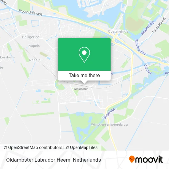Oldambster Labrador Heem map