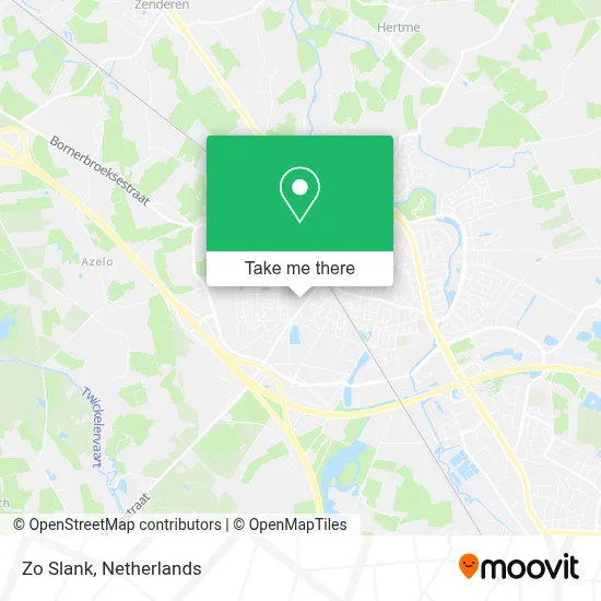 Zo Slank map