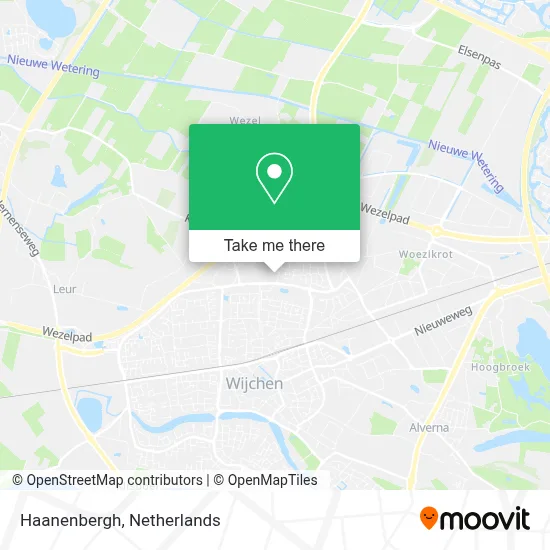 Haanenbergh Karte