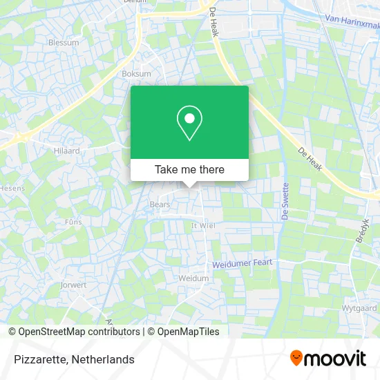 Pizzarette map