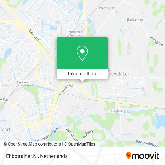 Ehbotrainer.Nl map