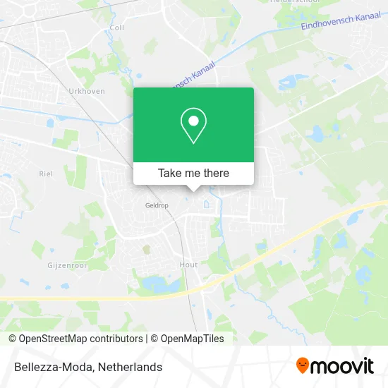 Bellezza-Moda map