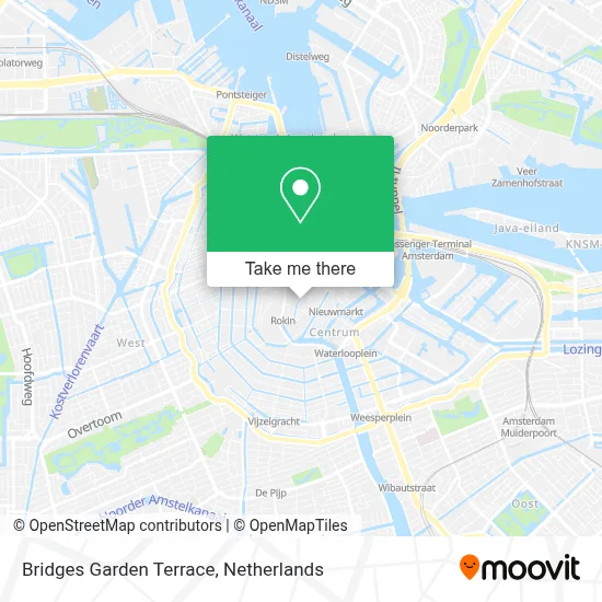 Bridges Garden Terrace map