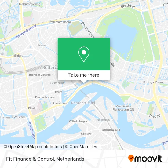 Fit Finance & Control map