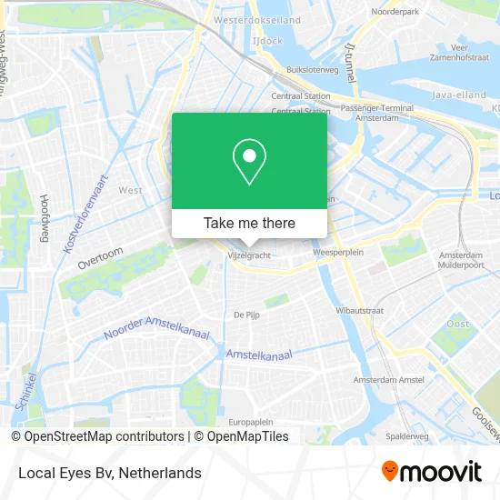 Local Eyes Bv map