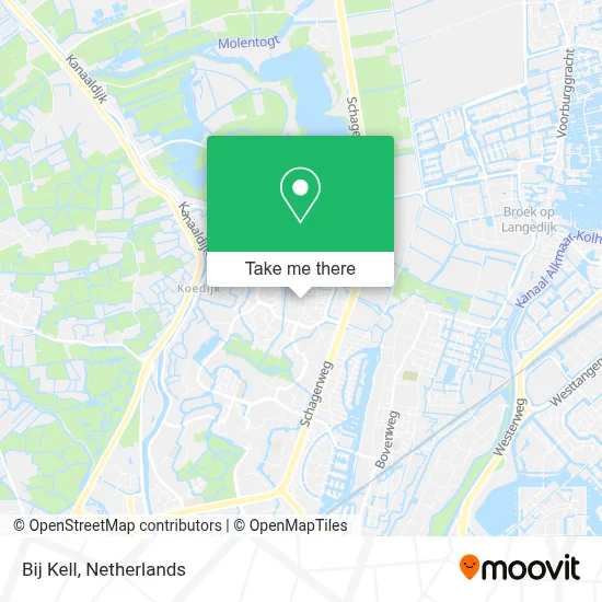 Bij Kell map