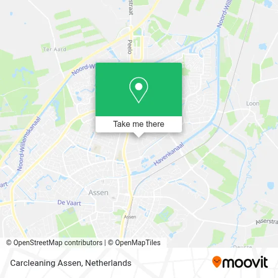 Carcleaning Assen map