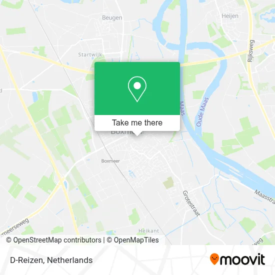 D-Reizen map