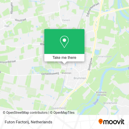 Futon Factorij map