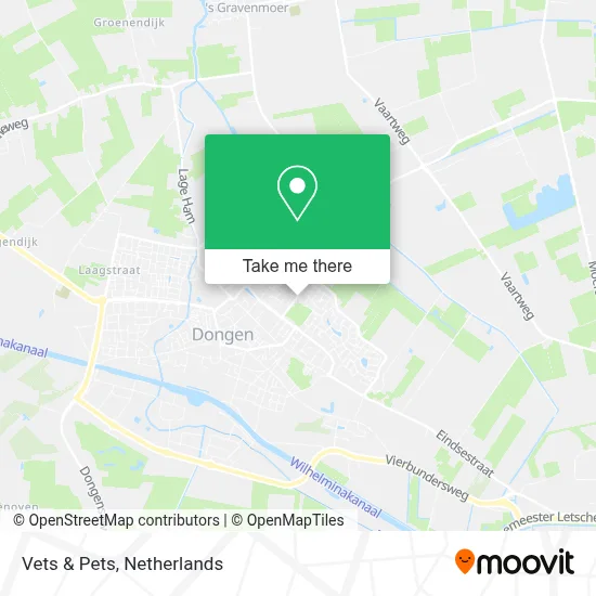 Vets & Pets map
