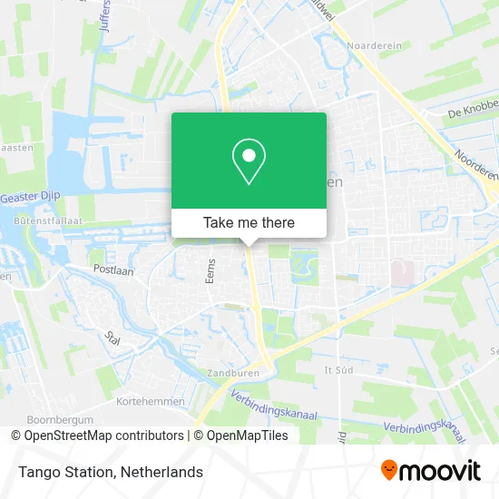Tango Station map