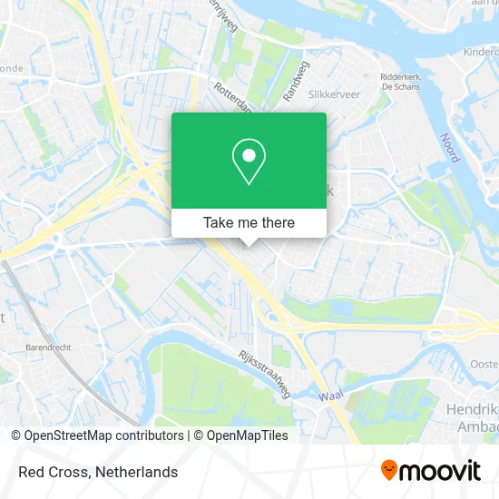 Rode Kruis map