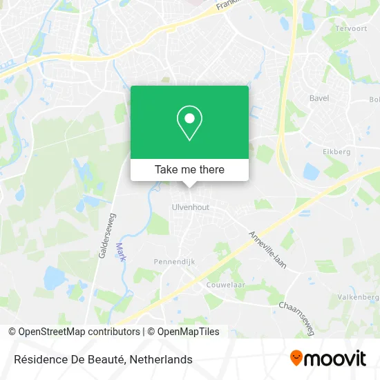Résidence De Beauté map