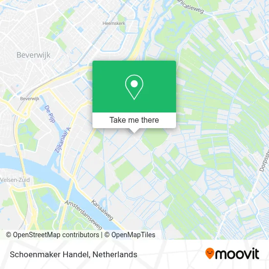 Schoenmaker Handel map