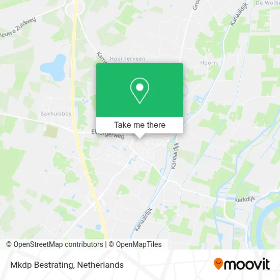 Mkdp Bestrating map
