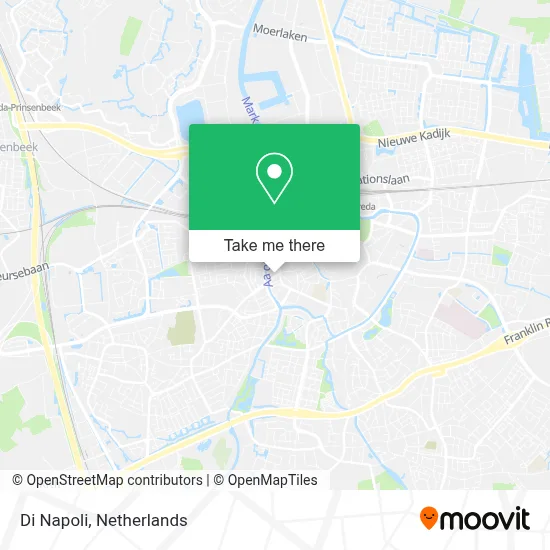 Di Napoli map